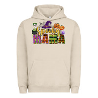 Pigment French Oak spooky mama Urban Hoodie - CowGirlArtShop