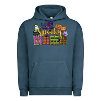 Pigment Midnight Navy spooky mama Urban Hoodie - CowGirlArtShop
