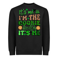 Black it's me hi i'm the cookie dealer it's me girl scou Heavyweight Sweatshirt - Artiststas