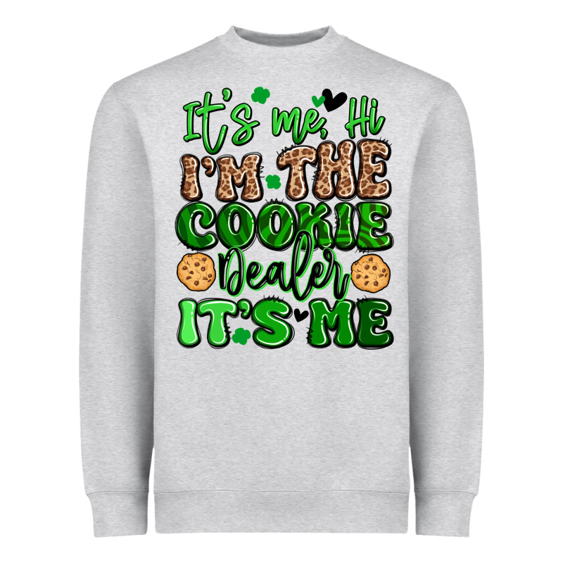 It's Me Hi I'm The Cookie Dealer It's Me Girl Scou Heavyweight Sweatshirt by Artiststas | Teevron