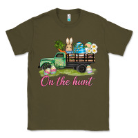 Army Green easter on the hunt Classic Tee - AdoDesignShop