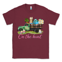 Burgundy easter on the hunt Classic Tee - AdoDesignShop
