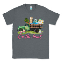 Charcoal Heather easter on the hunt Classic Tee - AdoDesignShop