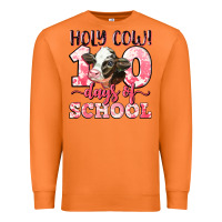 Carrot holy cow 100 days of school Premium Sweatshirt - LillyAllenDesigns