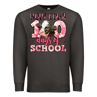 Smoke holy cow 100 days of school Premium Sweatshirt - LillyAllenDesigns
