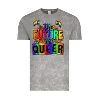 Cloud Rock the fuuture is queer Vintage Tee - AdoDesignShop
