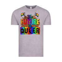 Vintage Zinc the fuuture is queer Vintage Tee - AdoDesignShop