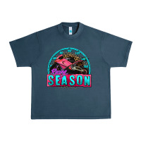 Midnight Navy racing season motorcycle Urban Heavy Tee - AdoDesignShop
