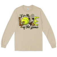Mushroom for the love of the game tennis Long Sleeve Tee - BarkalooDesign