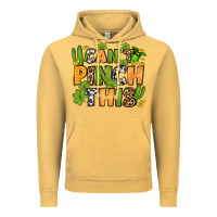 Vintage Mustard St. Patrick's Can't pinch this Vintage Hoodie - OliviaCreatesArt