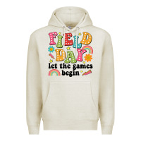 Oatmeal Heather field day let the games begin Premium Hoodie - JahusDesignShop