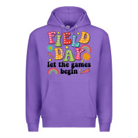 Purple field day let the games begin Premium Hoodie - JahusDesignShop