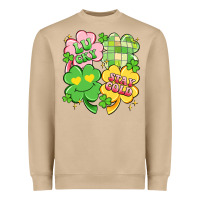 Lucky Stay Gold Heavyweight Sweatshirt | Teevron