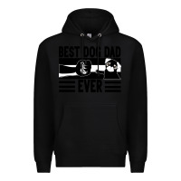 Black Best dog dad ever Premium Hoodie - Bettercallsaul