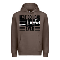 Coffee Best dog dad ever Premium Hoodie - Bettercallsaul