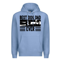 Colony Blue Best dog dad ever Premium Hoodie - Bettercallsaul