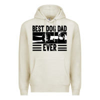 Oatmeal Heather Best dog dad ever Premium Hoodie - Bettercallsaul