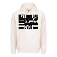Pale Pink Best dog dad ever Premium Hoodie - Bettercallsaul