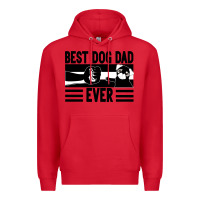 Red Best dog dad ever Premium Hoodie - Bettercallsaul