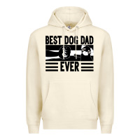 Sandshell Best dog dad ever Premium Hoodie - Bettercallsaul