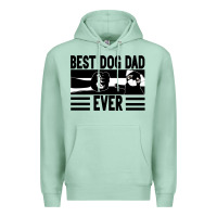 Seafoam Best dog dad ever Premium Hoodie - Bettercallsaul