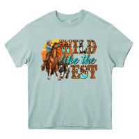 Arona wild like west Heavy Core Tee - texasbilliewilder