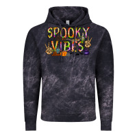 Cloud Black spooky vibes Vintage Hoodie - RacoonDesign