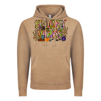 Vintage Coffee spooky vibes Vintage Hoodie - RacoonDesign