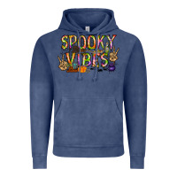 Vintage Denim spooky vibes Vintage Hoodie - RacoonDesign