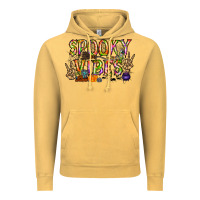 Vintage Mustard spooky vibes Vintage Hoodie - RacoonDesign