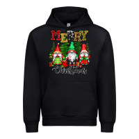 Black merry christmas gnomes Urban Hoodie - CowGirlArtShop