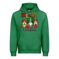 Emerald merry christmas gnomes Urban Hoodie - CowGirlArtShop