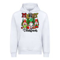 White merry christmas gnomes Urban Hoodie - CowGirlArtShop