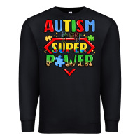 Black autism is my superpower Premium Sweatshirt - LillyAllenDesigns