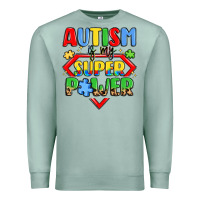 Seafoam autism is my superpower Premium Sweatshirt - LillyAllenDesigns