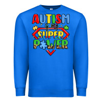 True Royal autism is my superpower Premium Sweatshirt - LillyAllenDesigns
