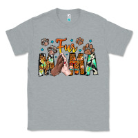 Heather Grey fur mama Classic Tee - CowhideDigitalArt