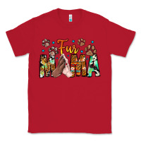 Red fur mama Classic Tee - CowhideDigitalArt