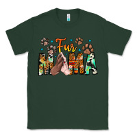 Sports Green fur mama Classic Tee - CowhideDigitalArt