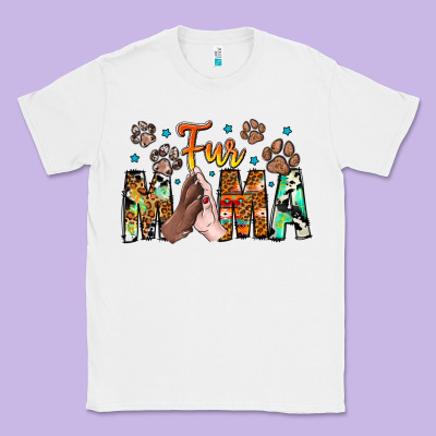 Fur Mama Classic Tee Designed By Cowhidedigitalart