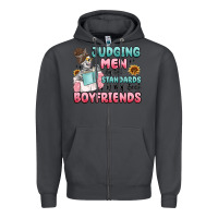 Smoke judging men by the standards of my book boyfriends Zipper Hoodie - MaliasSmallBusiness