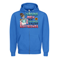 True Royal judging men by the standards of my book boyfriends Zipper Hoodie - MaliasSmallBusiness