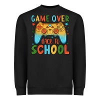 Black game over back to school Heavyweight Sweatshirt - JahusDesignShop