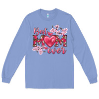 Colony Blue best mom ever Long Sleeve Tee - NancyCooperArtShop