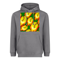 Storm softball fire ball seamless pattern Heavyweight Hoodie - BundleAndBundleShop