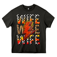 Asphalt wife wife wife Heavy Core Tee - texasbilliewilder