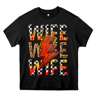 Black wife wife wife Heavy Core Tee - texasbilliewilder