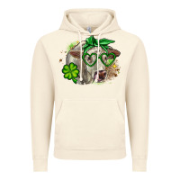 Vintage Artic Charolais St. Patrick's Day Vintage Hoodie - OliviaCreatesArt