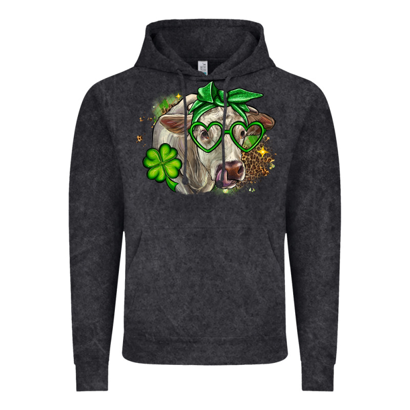 Charolais St. Patrick's Day Vintage Hoodie by OliviaCreatesArt | Teevron