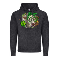 Vintage Black Charolais St. Patrick's Day Vintage Hoodie - OliviaCreatesArt